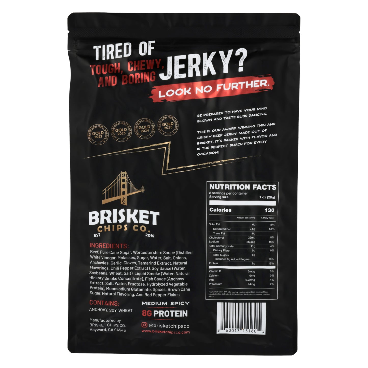 Medium Spicy (8oz)