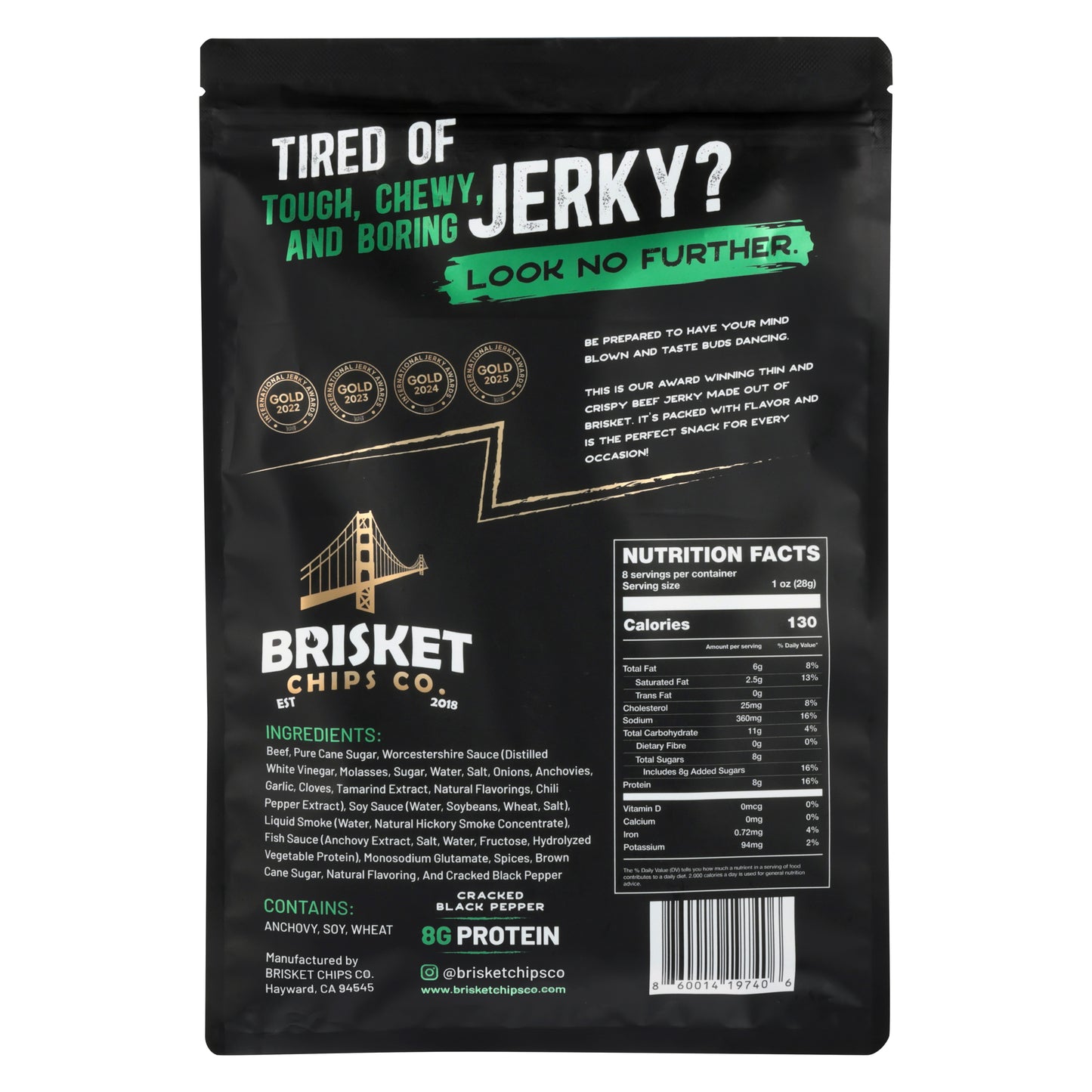 Cracked Black Pepper (8oz)